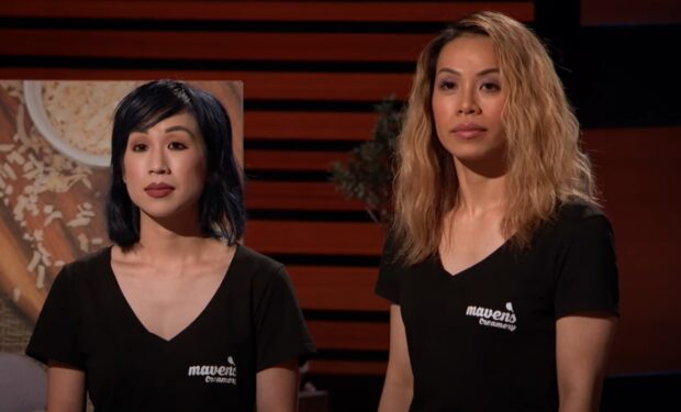 Mavens Creamery pitch on Shark Tank (ABC screengrab)