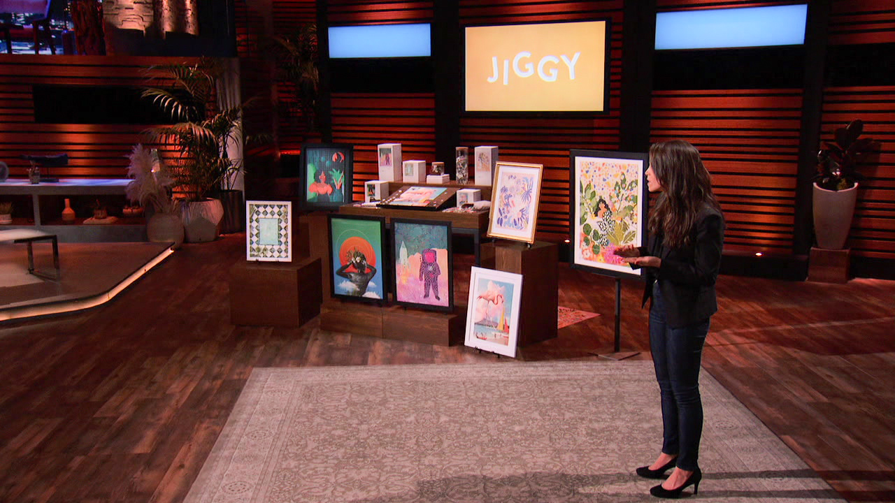 Jiggy Female Artist Jigsaw Puzzle Co Pitches Kevin O Leary On Shark Tank