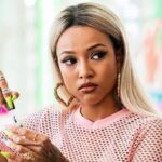 Karrueche Tran on CLAWS (TNT photo)