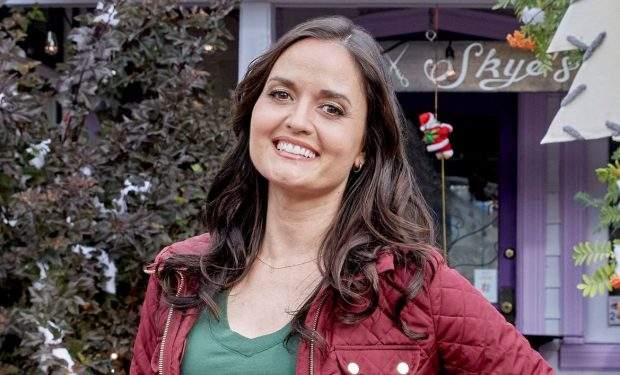 Danica McKellar on You Me and the Christmas Trees (Hallmark/Crown Media)