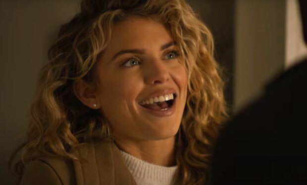 AnnaLynne McCord in Dancing Through the Snow (Lifetime)