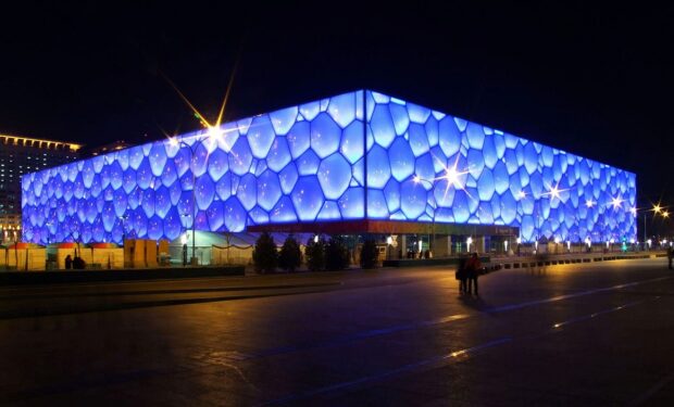 National Aquatics Center in Beijing China, Olympics