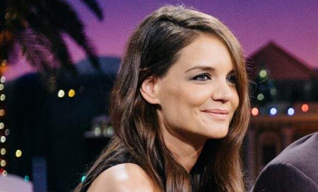 Katie Holmes on The Late Late Show