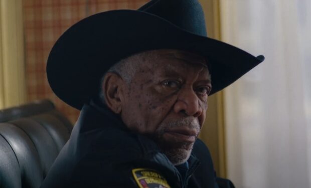 Morgan Freeman in The Minute You Wake Up Dead (Lionsgate)