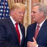 Kevin McCarthy and Donald Trump