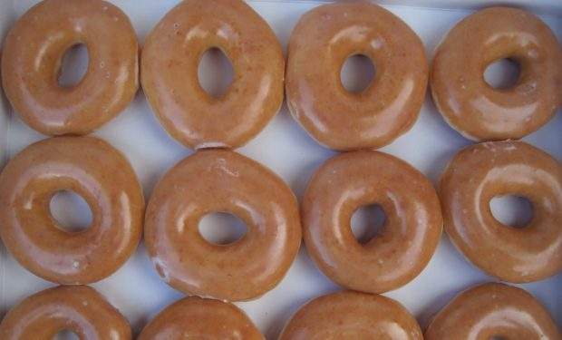 Krispy Kreme glazed donuts