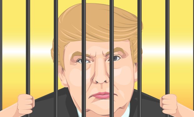 Donald Trump Behind Bars