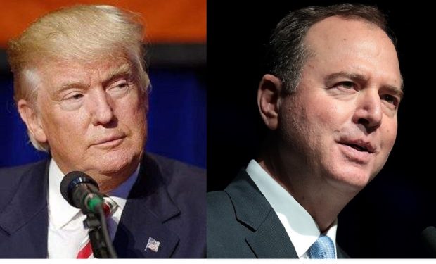 Donald Trump and Adam Schiff