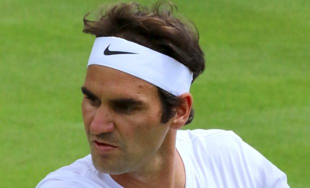 Roger Federer at Wimbledon, 2016