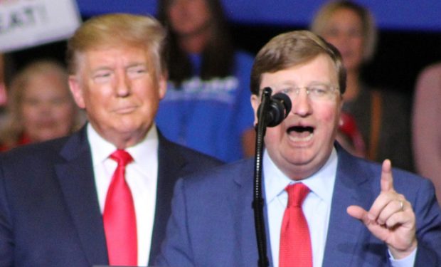 Gov. Tate Reeves with Trump