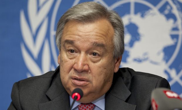 UN Secretary General Antonio Guterres