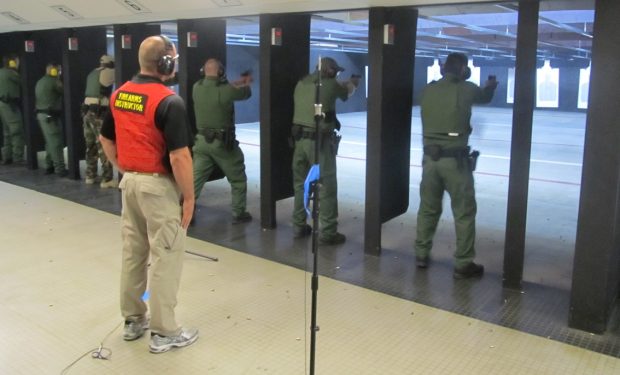 Indoor shooting range