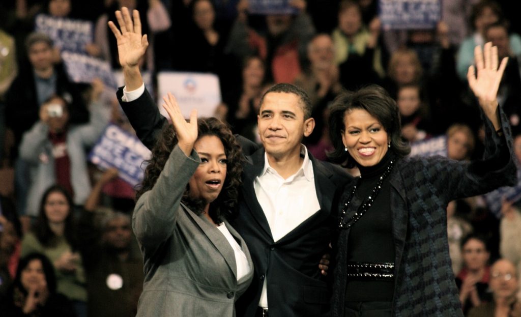 Oprah and the Obamas