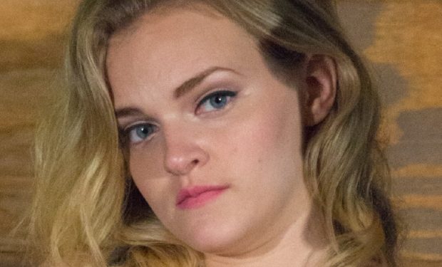 ‘The Handmaid’s Tale’ Star Madeline Brewer Stuns in Red Navel-Plunging ...