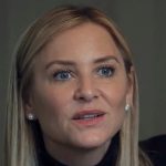 Jessica Capshaw on Tell Me Lies (courtesy of hulu)